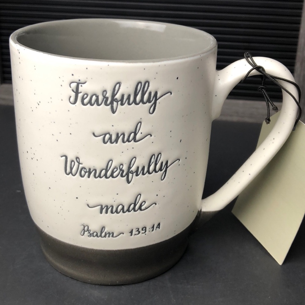 Fearfully and wonderfully made mug NEW - Picture 2 of 8